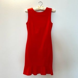 Zara red summer dress